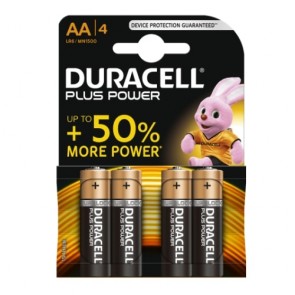 Duracell Plus power batterijen